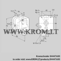 DG10H-3 (84447600) pressure switch for gas