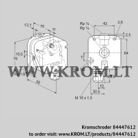 DG10HG-4 (84447612) pressure switch for gas