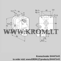 DG150H-6TA (84447643) pressure switch for gas