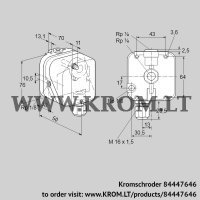 DG150H-3T (84447646) pressure switch for gas