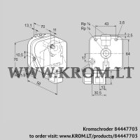 DG10NG-6 (84447703) pressure switch for gas
