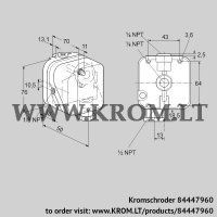 DG10NT-21N (84447960) pressure switch for gas