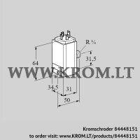 DG15C8D-5S (84448151) pressure switch for gas