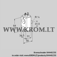 DG30VC8D-5W (84448250) pressure switch for gas