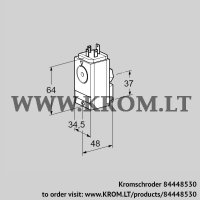DG500VC5-5W (84448530) pressure switch for gas