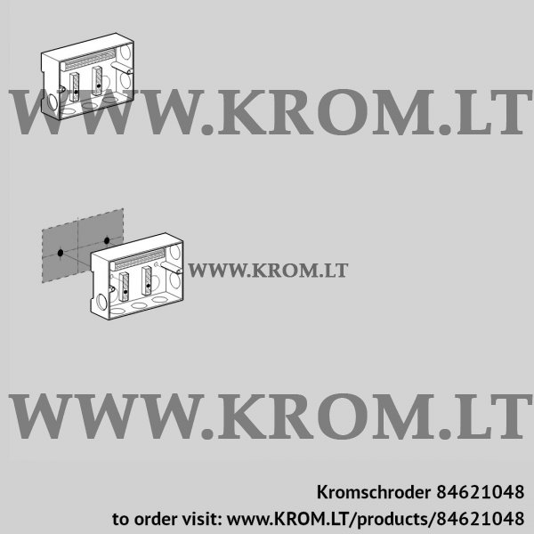 Kromschroder IFD 244-5/2WI, 84621048 burner control unit, 84621048