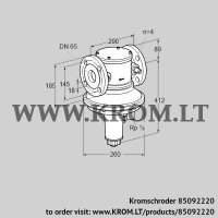 GIK65F02-6 (85092220) air/gas ratio control