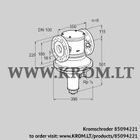 GIK100F02-6L (85094221) air/gas ratio control