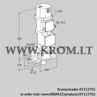 VK200F10W5HXA43 (85315702) motorized valve for gas
