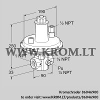 VGBF25TN40-2 (86046900) pressure regulator