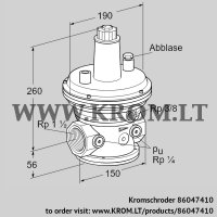 VGBF40R10-3 (86047410) pressure regulator