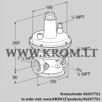 VGBF40TN10-3Z (86047701) pressure regulator