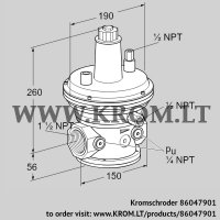 VGBF40TN40-3Z (86047901) pressure regulator