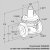VGBF50TA10-3 (86048600) pressure regulator