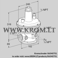 VGBF50TN10-3Z (86048701) pressure regulator