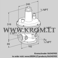 VGBF50TN40-3 (86048900) pressure regulator