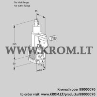 VAS3-/LK (88000090) gas solenoid valve
