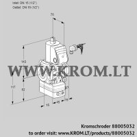 VAD115R/NW-50B (88005032) pressure regulator