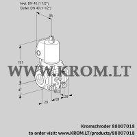 VAS2T40N/NKSL (88007018) gas solenoid valve