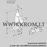 VAS120/-R/LK (88008392) gas solenoid valve