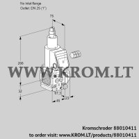 VAS1-/25R/LK (88010411) gas solenoid valve