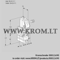 VAD125R/NK-50A (88011690) pressure regulator