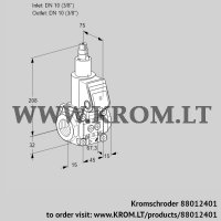 VAS1T10N/LK (88012401) gas solenoid valve