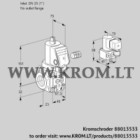 VAS125/-R/NKSR (88013533) gas solenoid valve