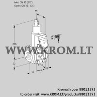 VAS115R/LK (88013593) gas solenoid valve