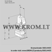 VAD1T-/20N/NK-50A (88014405) pressure regulator