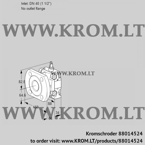 Kromschroder VMF 240/-F05M, 88014524 filter module, 88014524
