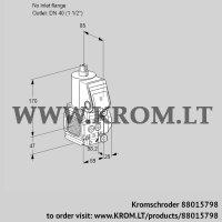 VAS2-/40R/NK (88015798) gas solenoid valve