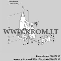 VAS3-/50F/LK (88015892) gas solenoid valve