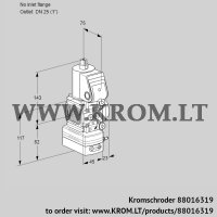 VAD1T-/25N/NK-50A (88016319) pressure regulator