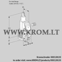 VAS2-/40R/LK (88018820) gas solenoid valve