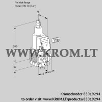 VAS1-/20R/LK (88019294) gas solenoid valve
