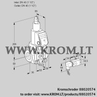 VAS3T40N/LKGR (88020574) gas solenoid valve