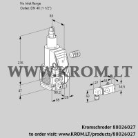 VAS2-/40R/LW (88026027) gas solenoid valve