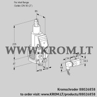 VAS2T-/50N/LK (88026858) gas solenoid valve