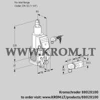 VAS2-/32R/LW (88028100) gas solenoid valve