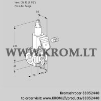 VAS240/-R/LK (88032440) gas solenoid valve