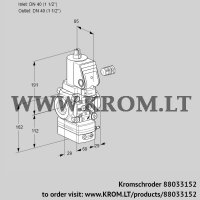 VAD240R/NKGR-50A (88033152) pressure regulator