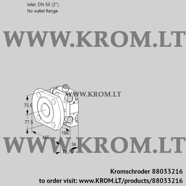 Kromschroder VMF 350/-F05P, 88033216 filter module, 88033216