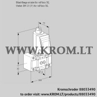 VAS1W0/W25R/NKGL (88033490) gas solenoid valve