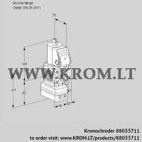 VAD1-/20R/NW-50A (88033711) pressure regulator