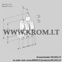 VCS1E10R/10R05NLQR3/PPPP/PPPP (88100119) double solenoid valve