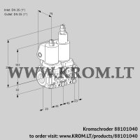 VCS1T25N/25N05NLQSL/PPPP/PPPP (88101040) double solenoid valve
