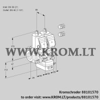 VCG2E50R/40R05NGEWR3/PPPP/PPPP (88101570) air/gas ratio control