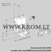 VCG1E15R/15R05NGKWL/MMPP/2--2 (88102988) air/gas ratio control