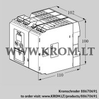BCU560QC0F0U0D0K1-E (88670691) burner control unit